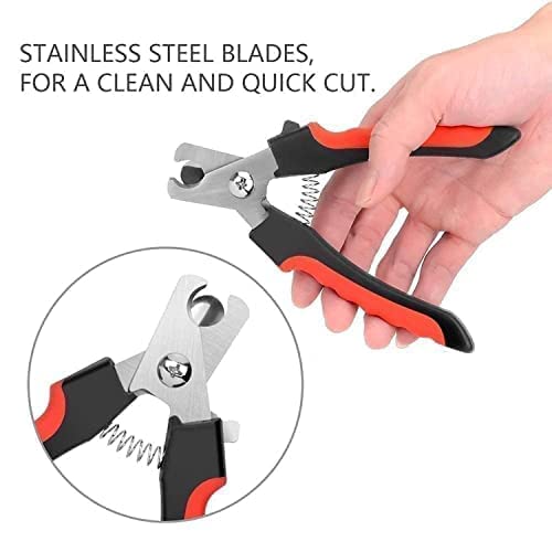 Pups&Pets Combo Of 2 Grooming Brush and Nail Cutter
